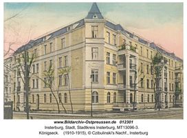 Insterburg, Stadt, Stadtkreis Insterburg Belowstraße