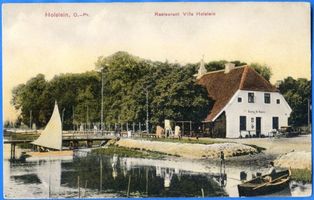 Groß Holstein, Stadtkreis Königsberg Groß Holstein, Restaurant Villa Holstein Königsberg, Dörfer, Siedlungen und Außenbezirke im Stadtkreis