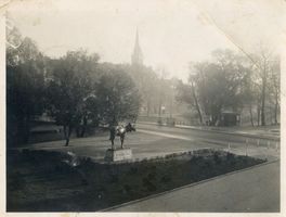 Gumbinnen, Stadt, Kreis Gumbinnen Gumbinnen, Elchstandbild XIII Гумбиннен, статуя лося, XIII