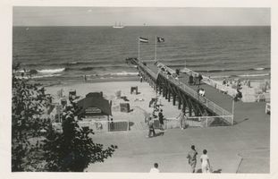 Rauschen Kr. Samland, Kreis Samland Rauschen Kr. Samland, Seesteg XIII Rauschen, Strand
