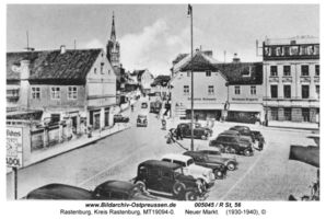 Rastenburg, Stadt, Kreis Rastenburg Neuer Markt