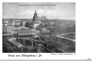 Königsberg (Pr.), Stadtkreis Königsberg Katholische Kirchenstraße (fr. Kirchenstraße)