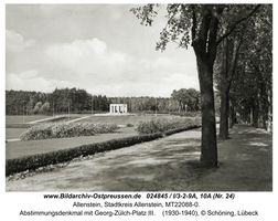 Allenstein, Stadtkreis Allenstein  Allenstein, Abstimmungsdenkmal