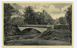 Jagdhaus Rominten, Kreis Goldap Jagdhaus Rominten, Hirschbrücke 
