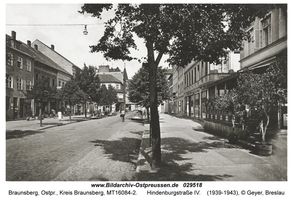 Braunsberg Kr. Braunsberg, Kreis Braunsberg Hindenburgstraße