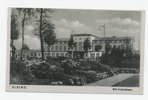 Elbing, Stadt, Stadtkreis Elbing Elbing, Bahnhof mit Anlagen 