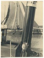 Pillau, Seestadt, Kreis Samland Pillau, Seestadt, Fischerhafen, Einfahrt von Seetief aus Пиллау, морской город, рыбацкая гавань, вход со стороны Зетифа