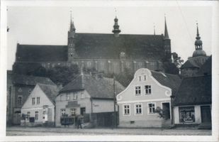 Frauenburg, Kreis Braunsberg Frauenburg, Marktplatz und Dom II Frauenburg, Dom