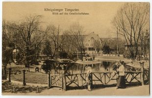 Königsberg (Pr.), Stadtkreis Königsberg Königsberg (Pr.), Tiergarten, Blick auf das Gesellschaftshaus Königsberg, Tiergarten