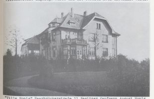 Königsberg (Pr.), Stadtkreis Königsberg Haarbrücker Straße 11 Königsberg, Amalienau,  Haarbrücker Straße,  Villa Honig  Königsberg, Stadtteil Amalienau