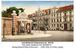 Tilsit, Stadt, Stadtkreis Tilsit Herzog-Albrecht-Platz