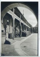 Königsberg (Pr.), Stadtkreis Königsberg Königsberg (Pr.), Schloßhof mit Blutgericht II Königsberg, Weinrestaurant  Blutgericht  im Schloß