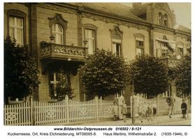 Kuckerneese, Ort, Kreis Elchniederung Wilhelmstraße