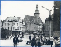 Allenstein, Stadtkreis Allenstein Zeppelinstraße Allenstein - Olsztyn, Zeppelinstraße, Neues Rathaus Allenstein, Zeppelinstraße