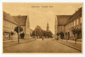 Ebenrode, Stadt, Kreis Ebenrode Ebenrode fr. Stallupönen, Neustädtischer Markt II Эбенроде, быв. Шталлупёнен, рынок Нового города, II