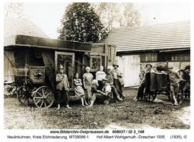 Neulinkuhnen, Ort, Kreis Elchniederung 