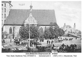 Tilsit, Stadt, Stadtkreis Tilsit Fletcherplatz