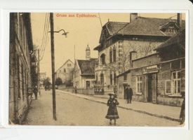 Eydtkau, Kreis Ebenrode Eydtkuhnen, Straßenansicht 