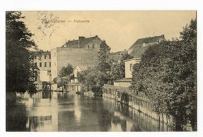 Gumbinnen, Stadt, Kreis Gumbinnen Gumbinnen, Flußpartie IX 