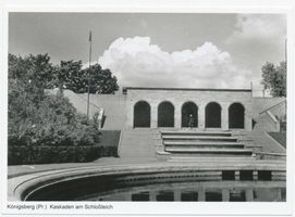 Königsberg (Pr.), Stadtkreis Königsberg Königsberg, Kaskaden am Schloßteich XXIX Königsberg, Schloßteich