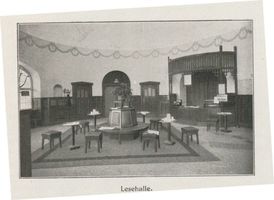 Rauschen Kr. Samland, Kreis Samland Rauschen Kr. Samland, Seewasser Warmbad, Lesehalle 