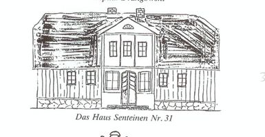 Tilsit, Stadt, Stadtkreis Tilsit Senteiner Straße Tilsit, Ortsteil Senteinen, Wohnhaus Senteinen Nr. 31 