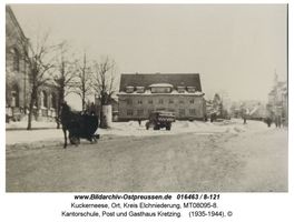 Kuckerneese, Ort, Kreis Elchniederung Am Markt