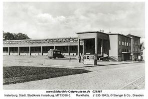 Insterburg, Stadt, Stadtkreis Insterburg Neuer Markt