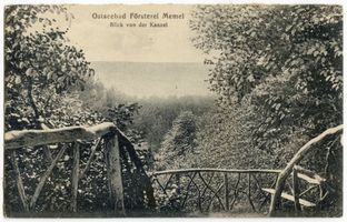 Seebad-Försterei, Kreis Memel Seebad-Försterei, Blick von der Kanzel 