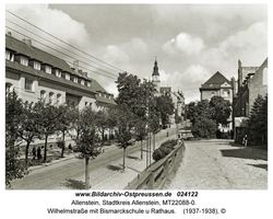 Allenstein, Stadtkreis Allenstein Wilhelmstraße