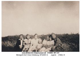 Mensguth Dorf, Kreis Ortelsburg  