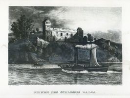 Balga, Kreis Heiligenbeil Balga, Panorama, Burgruine II 