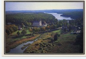 Heiligelinde, Kreis Rastenburg Heiligelinde, Luftbild, Kloster Хайлигенлинде, аэрофотоснимок, монастырь