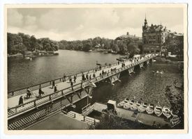 Königsberg (Pr.), Stadtkreis Königsberg Königsberg (Pr.), Schloßteichbrücke VI Кёнигсберг (Пр.), мост Замкового пруда, VI