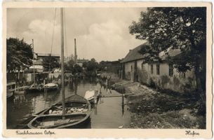 Fischhausen, Stadt, Kreis Samland Fischhausen, Hafen X (Hinterhafen) 