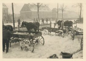 Seeburg, Kreis Rößel Seeburg, Milchanfuhr bei der Molkerei Зеебург, подвоз молока на молочный завод