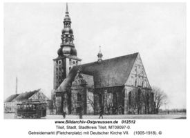 Tilsit, Stadt, Stadtkreis Tilsit Fletcherplatz