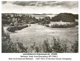 Mehlsack, Stadt, Kreis Braunsberg 