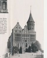 Königsberg (Pr.), Stadtkreis Königsberg Königsberg, Der sechshundertjährige Dom Königsberg, Dom
