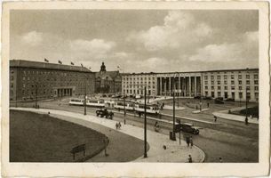 Königsberg (Pr.), Stadtkreis Königsberg Adolf-Hitler-Platz Königsberg (Pr.), Nordbahnhof XVIII Кёнигсберг (Пр.), Северный вокзал, XVIII
