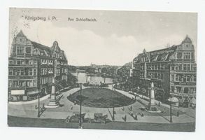 Königsberg (Pr.), Stadtkreis Königsberg Königsberg (Pr.), Partie am Schlossteich VII-2 Königsberg, Schloßteich