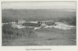 Rossitten Kr. Samland, Kreis Samland Rossitten Kr. Samland, Segelfliegerschule VIII Росситтен, район Самбия, школа планеристов, VIII