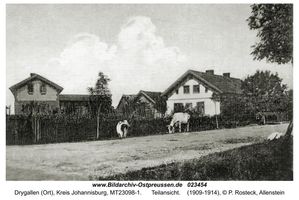 Drigelsdorf, Ort, Kreis Johannisburg 