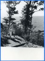Georgenswalde, Kreis Samland Georgenswalde, Weg vom Strand zum Kurhaus 
