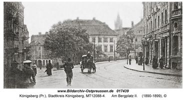 Königsberg (Pr.), Stadtkreis Königsberg Bergplatz
