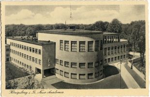Königsberg (Pr.), Stadtkreis Königsberg  47 Königsberg, Die neue Anatomie V Кёнигсберг, новый анатомический корпус, V