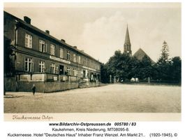 Kuckerneese, Ort, Kreis Elchniederung Am Markt 21