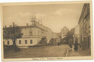 Wehlau, Kreis Wehlau Wehlau, Grosse Vorstadt mit Steintor IV 
