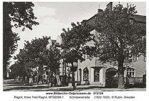 Ragnit, Kreis Tilsit-Ragnit Schützenstraße  