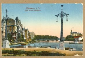 Königsberg (Pr.), Stadtkreis Königsberg Schlossteichpromenade Königsberg (Pr.), Blick auf den Schlossteich II Königsberg, Schloßteich